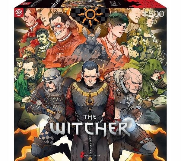 The Witcher Nilfgaard Puzzles 500 pcs