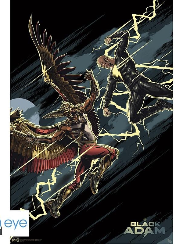 DC COMICS poster maxi (91,5x61 cm) - Black Adam vs Hawkman