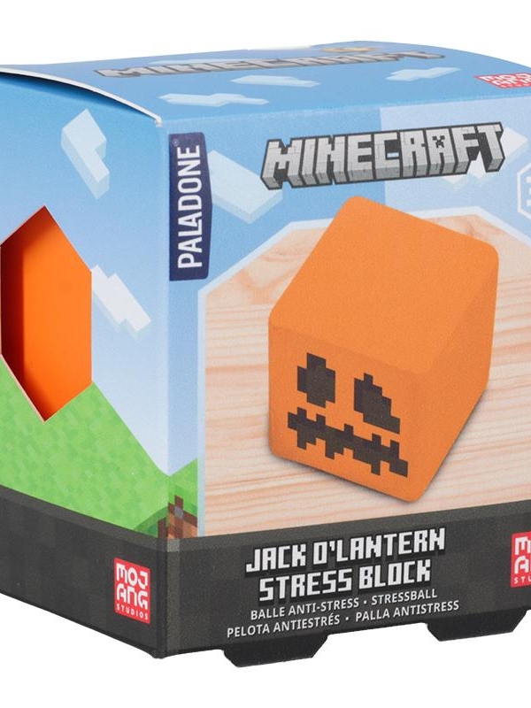Minecraft Jack Olantern stress block