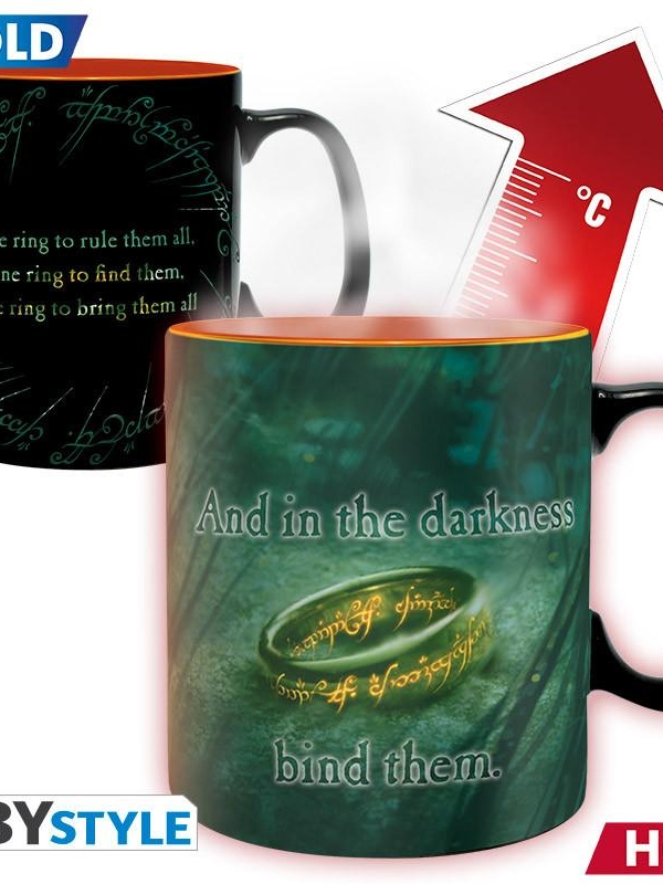 LORD OF THE RINGS mug heat change (460 ml) - Sauron