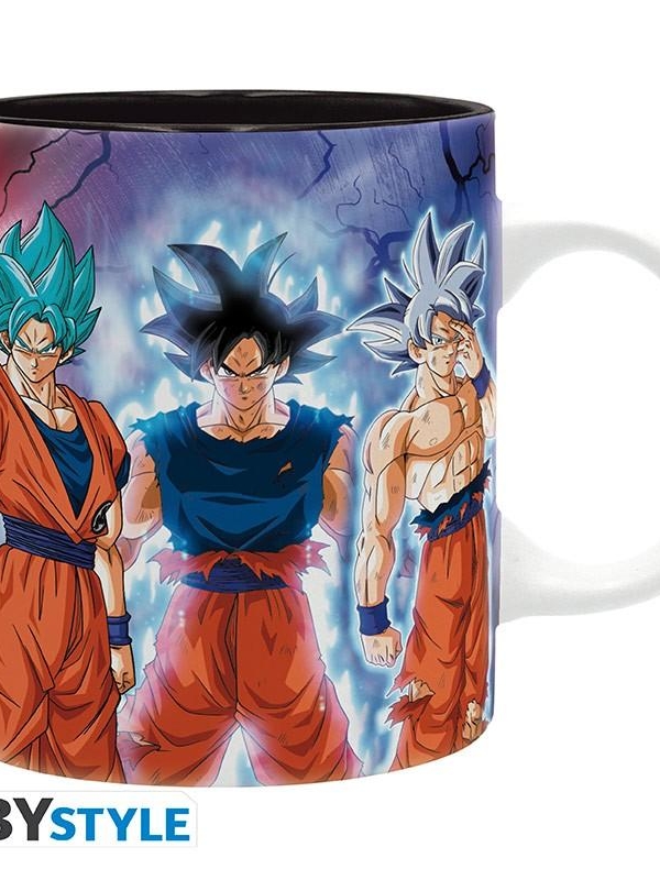 DRAGON BALL SUPER - Mug - 320 ml - Goku transformations