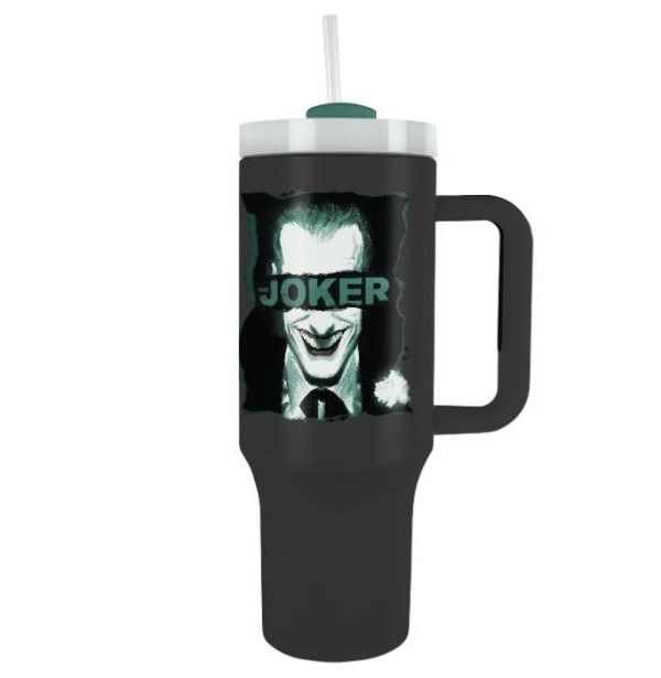Dc Comics Joker travel cup with straw (1180 ml)