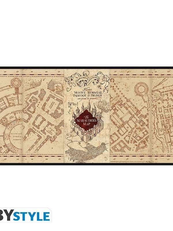 HARRY POTTER - Mousepad XXL (90 x 40 cm) - The Marauder's Map