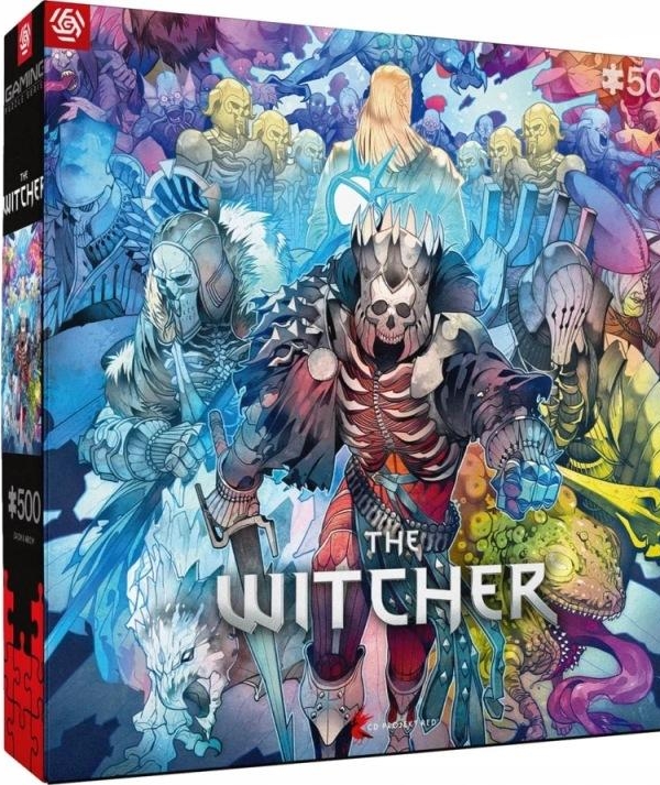 The Witcher Monster Faction Puzzles 500 pcs