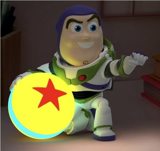 Toy Story GloBuddies Light Buzz Lightyear (high: 16 cm)