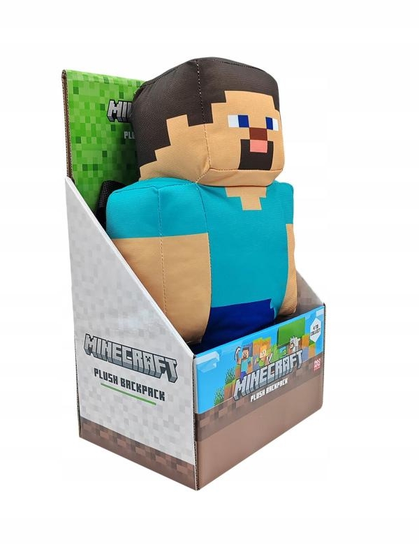 Minecraft mini backpack (high: 30 cm) Steve