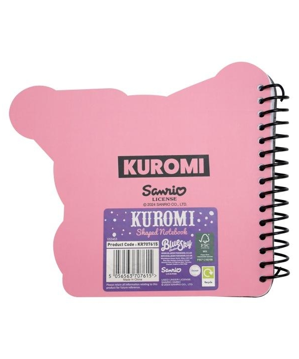 Kuromi Notebook - Shaped