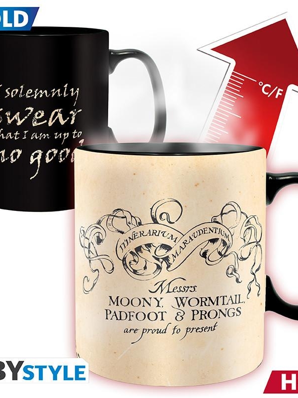 HARRY POTTER mug heat change (460 ml) - Marauder