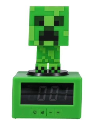 Alarm Minecraft Creeper (wysokość: 16 cm)