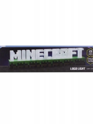lampka Minecraft Logo (wym: 8,5 x 41,7 cm)