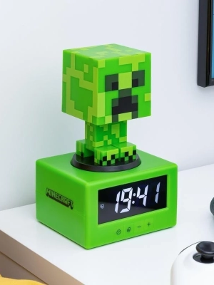 Alarm Minecraft Creeper (wysokość: 16 cm)