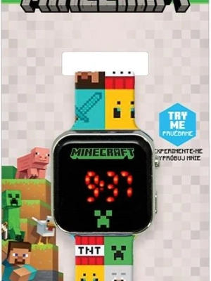 Zegarek cyfrowy Minecraft (wersja 3)