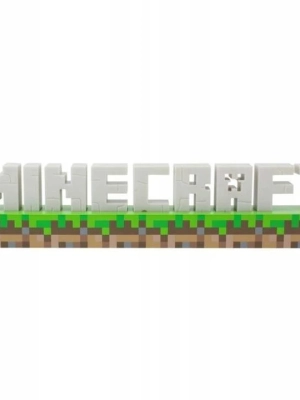lampka Minecraft Logo (wym: 8,5 x 41,7 cm)