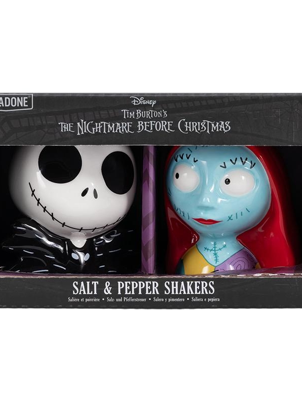 The Nightmare Before Christmas Salt and Pepper (Jack & Sall)