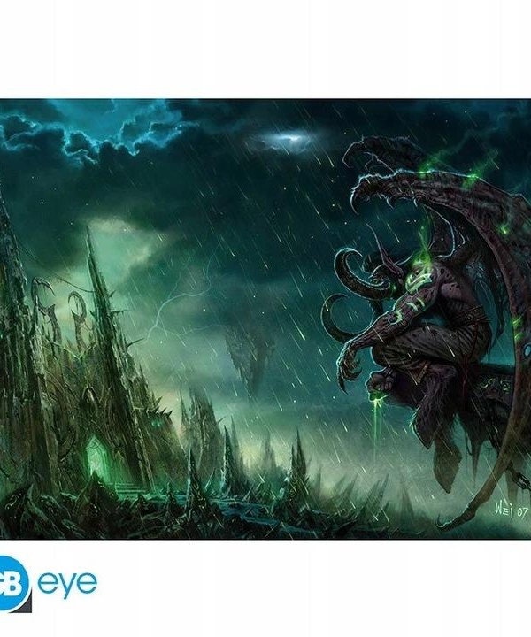 WORLD OF WARCRAFT poster maxi (91,5x61 cm) - Illidan Stormrage / World of Warcraft plakat maxi (91,5x61 cm) - Illidan Stormrage - ABS