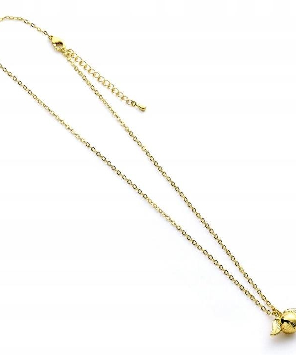 Harry Potter Cute Charm Golden Snitch Necklace