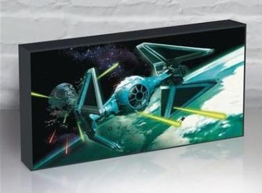 STAR WARS (TIE INTERCEPTOR) LIGHT UP CANVAS