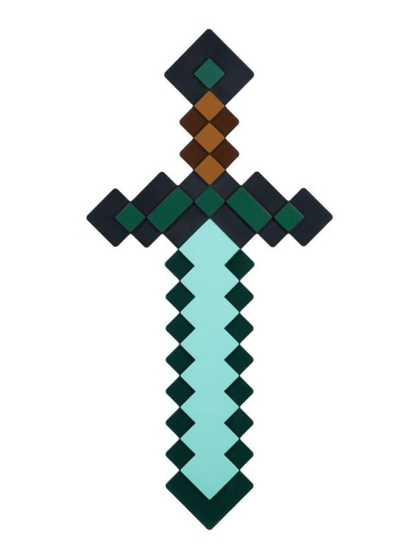 Lampka Minecraft diamentowy miecz (długość: 40 cm)