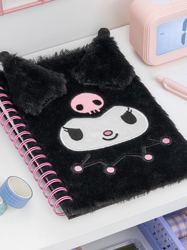 Kuromi Fluffy Notebook