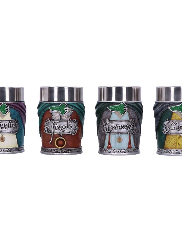 Lord of the Rings Hobbit Shot Glass Set (4 pcs)