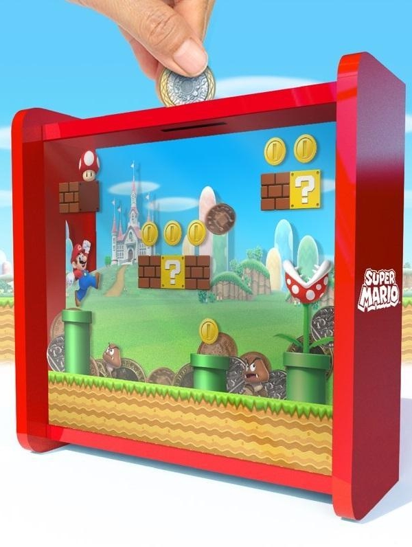 Super Mario Arcade Money Box