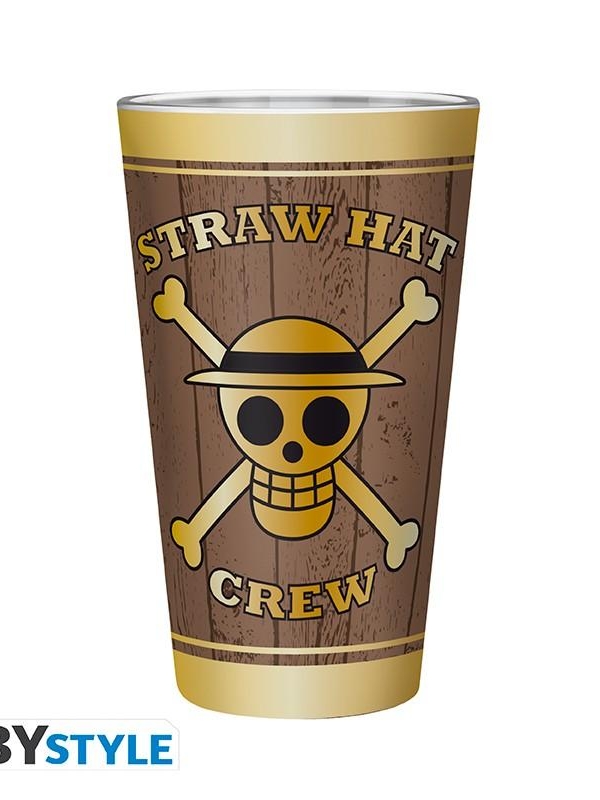 ONE PIECE large glass (400ml) - Skulls