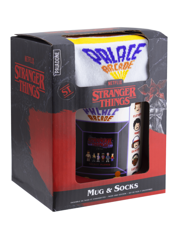 Stranger Things gift set: mug plus socks