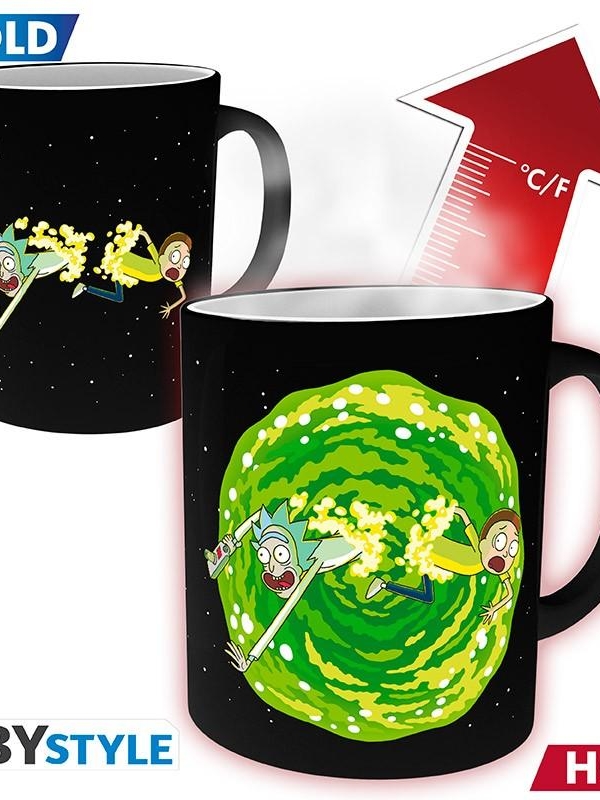 Rick & Morty Mug Heat Change - Portal