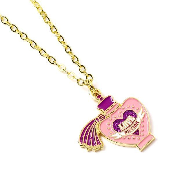 Harry Potter gold plated Love Potion Necklace