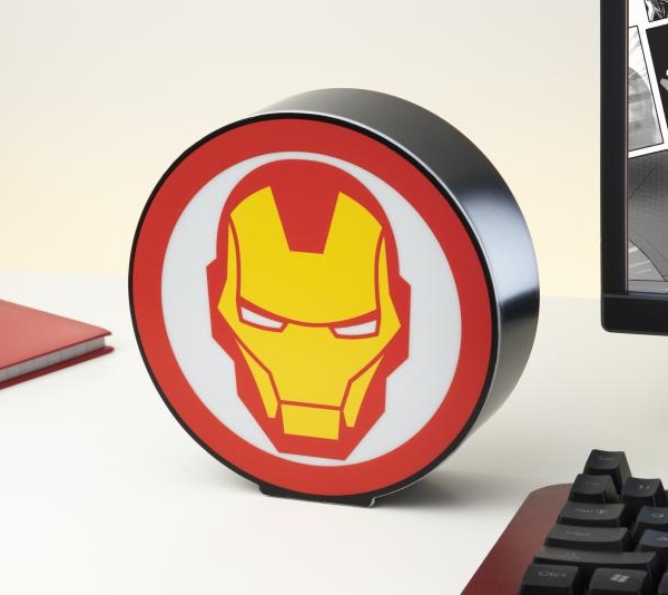 Marvel Iron Man Box Light (diameter: 16 cm)