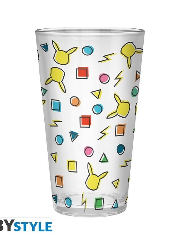 POKEMON Large Glass (400ml) - Pikachu