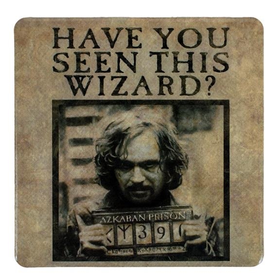Harry Potter: Have You Seen This Wizard - Sirius Black Single Coaster