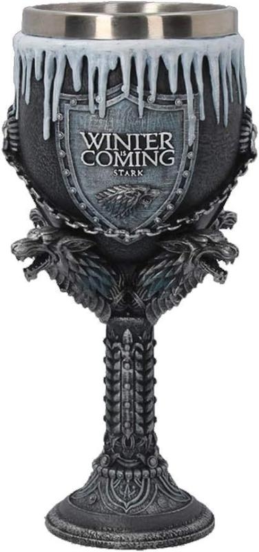 Game of Thrones House Stark Goblet (high: 17,5 cm)