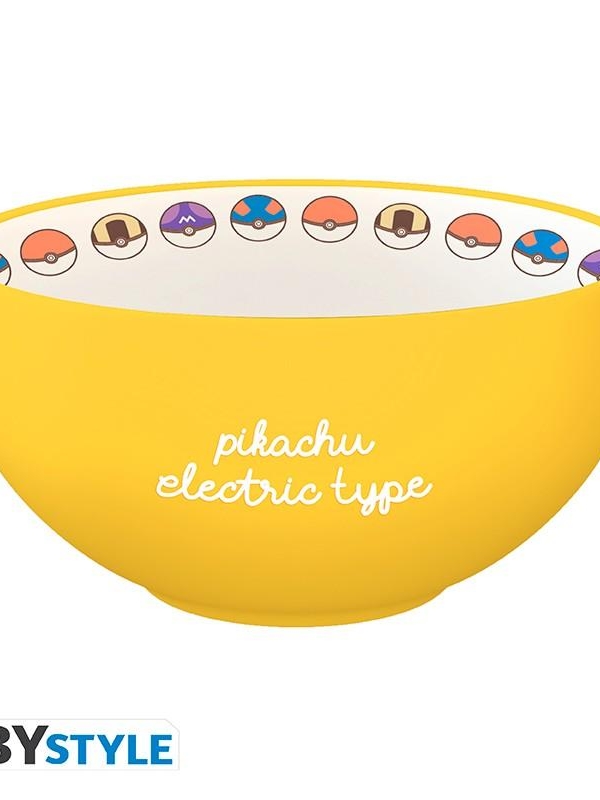 POKEMON Bowl - 600 ml - Pikachu Electric Type - ABS