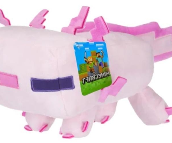 Minecraft plush Axolotl