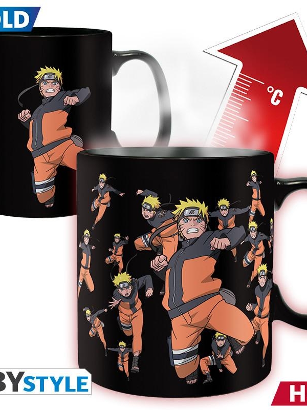 NARUTO SHIPPUDEN mug heat change (460 ml) - Multicloning