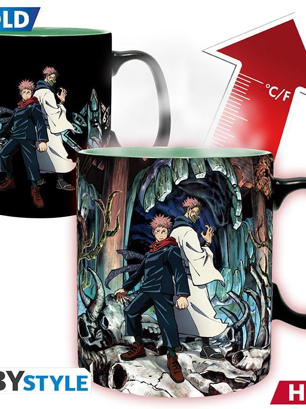 JUJUTSU KAISEN mug heat change (460 ml) Itadori & Sukuna