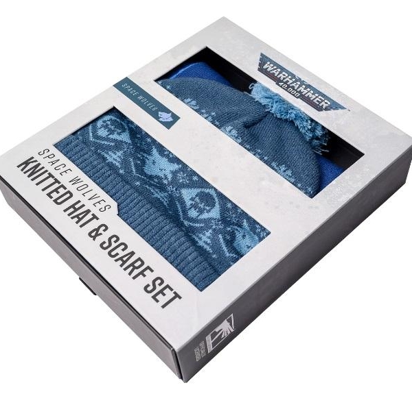 Warhammer 40,000: Space Wolves Hat and Scarf Set
