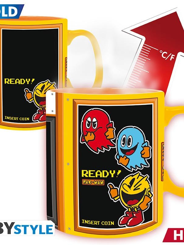 PAC-MAN mug heat change (460 ml) - Arcade