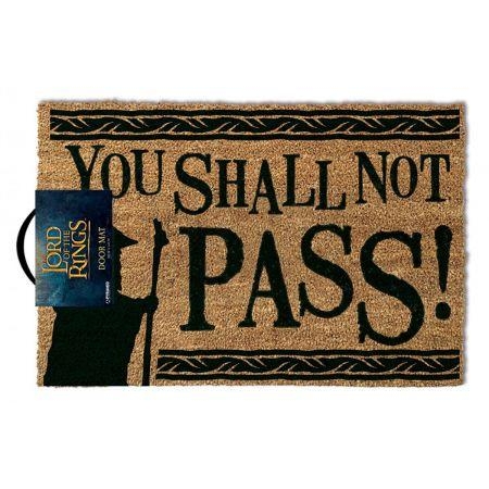 THE LORD OF THE RINGS (YOU SHALL NOT PASS) DOORMAT (60 x 40 cm)