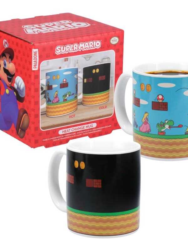 Super Mario Level Heat Change Mug