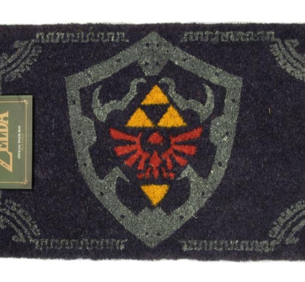 THE LEGEND OF ZELDA (HYLIAN SHIELD) DOOR MAT (60 x 40 xm)