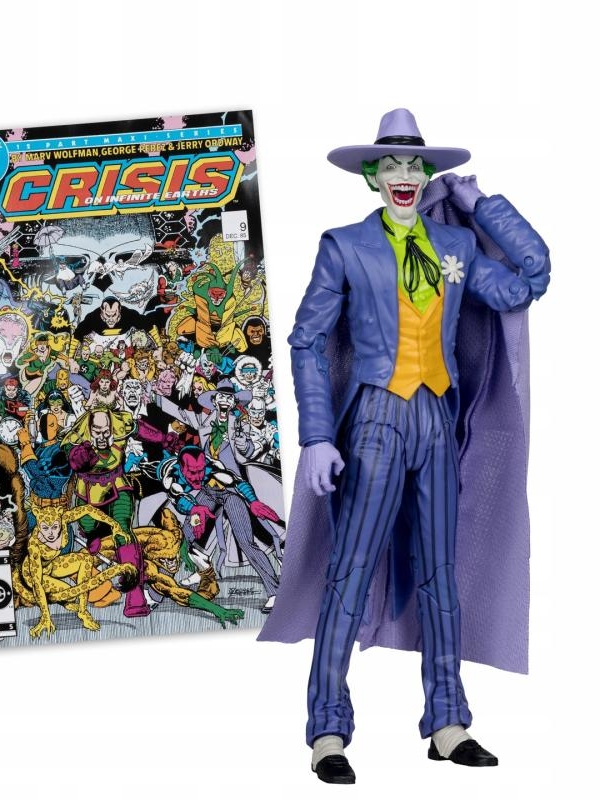 DC Direct Page Punchers Action Figure The Joker (Crisis on Infinite Earths) 18 cm