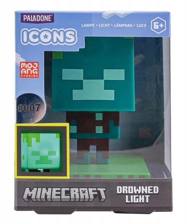 Minecraft Drowned Zombie Icon Light