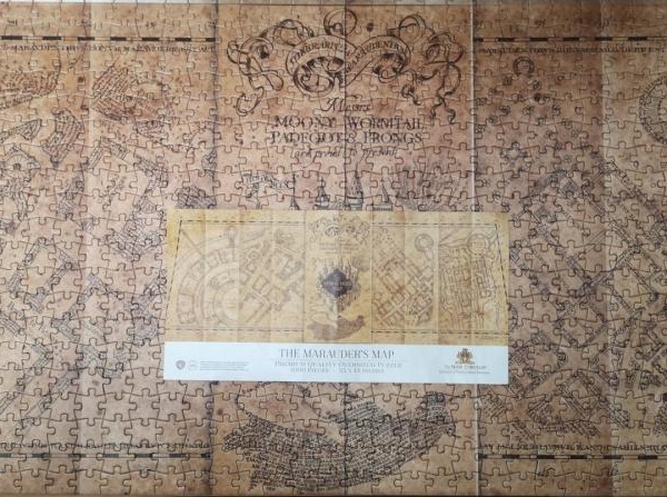 Harry Potter The Marauder’s Map Cover (1000 elements)