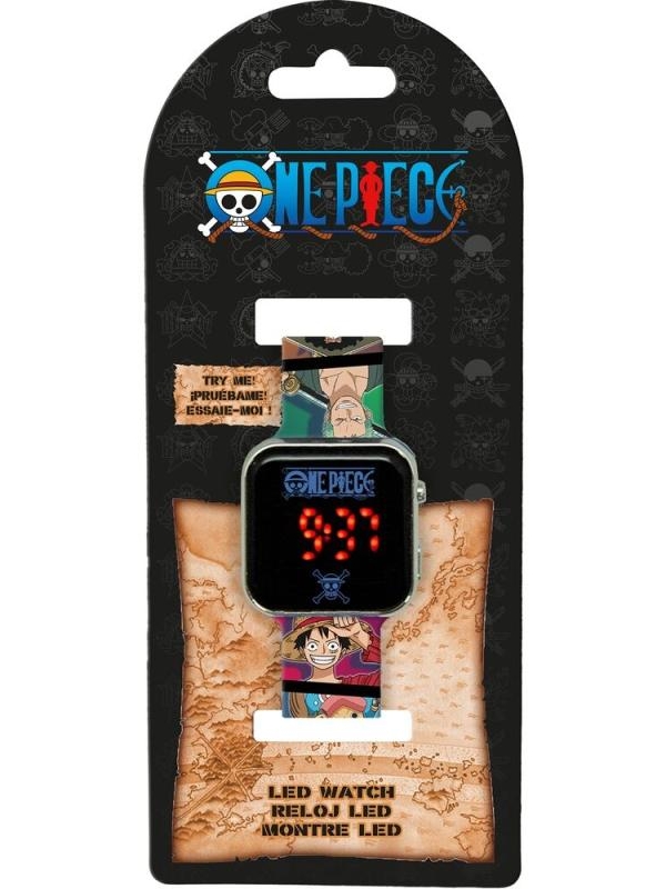 One Piece led watch