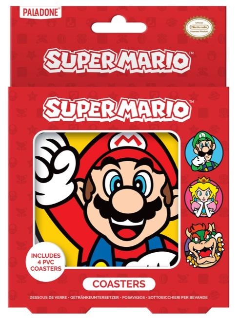 Super Mario Coasters (4 pcs)