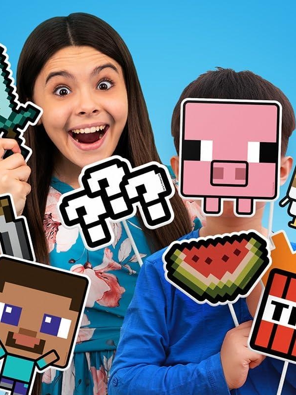Minecraft zestaw rekwizytów fotograficznych (58 szt)