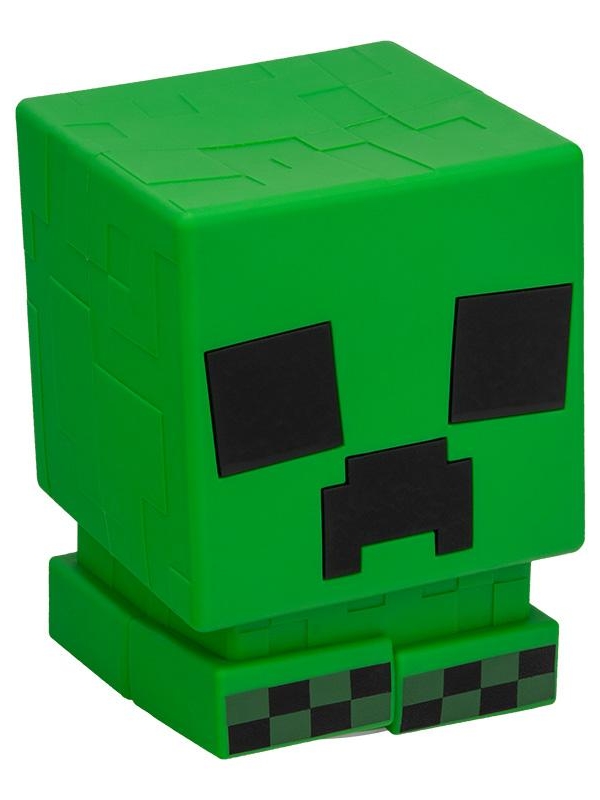 Minecraft Creeper SquishyGlo Silicone Light Rechargeable (high: 15 cm)