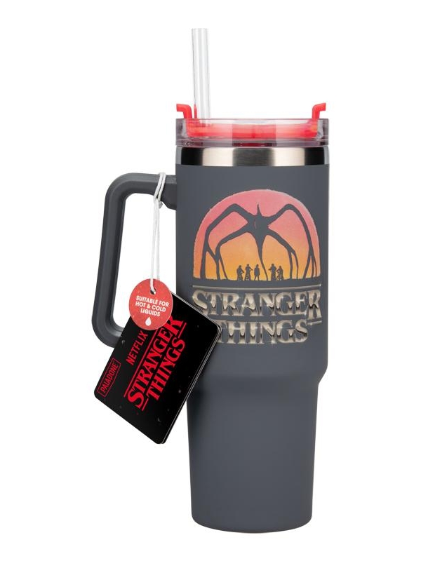 Stranger Things 5 (900 ml) Insulated Cup and Straw